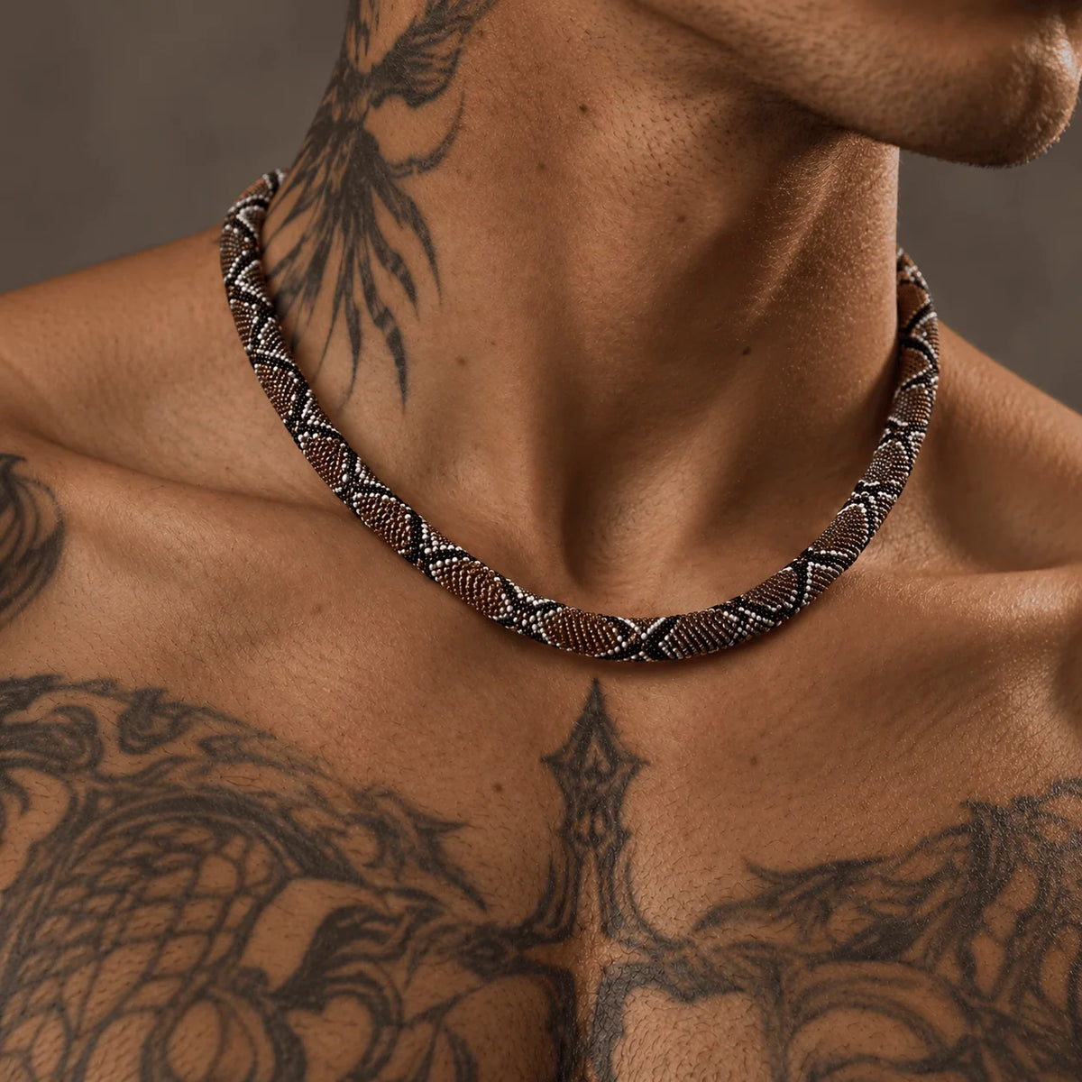 Serpent Statement Necklace