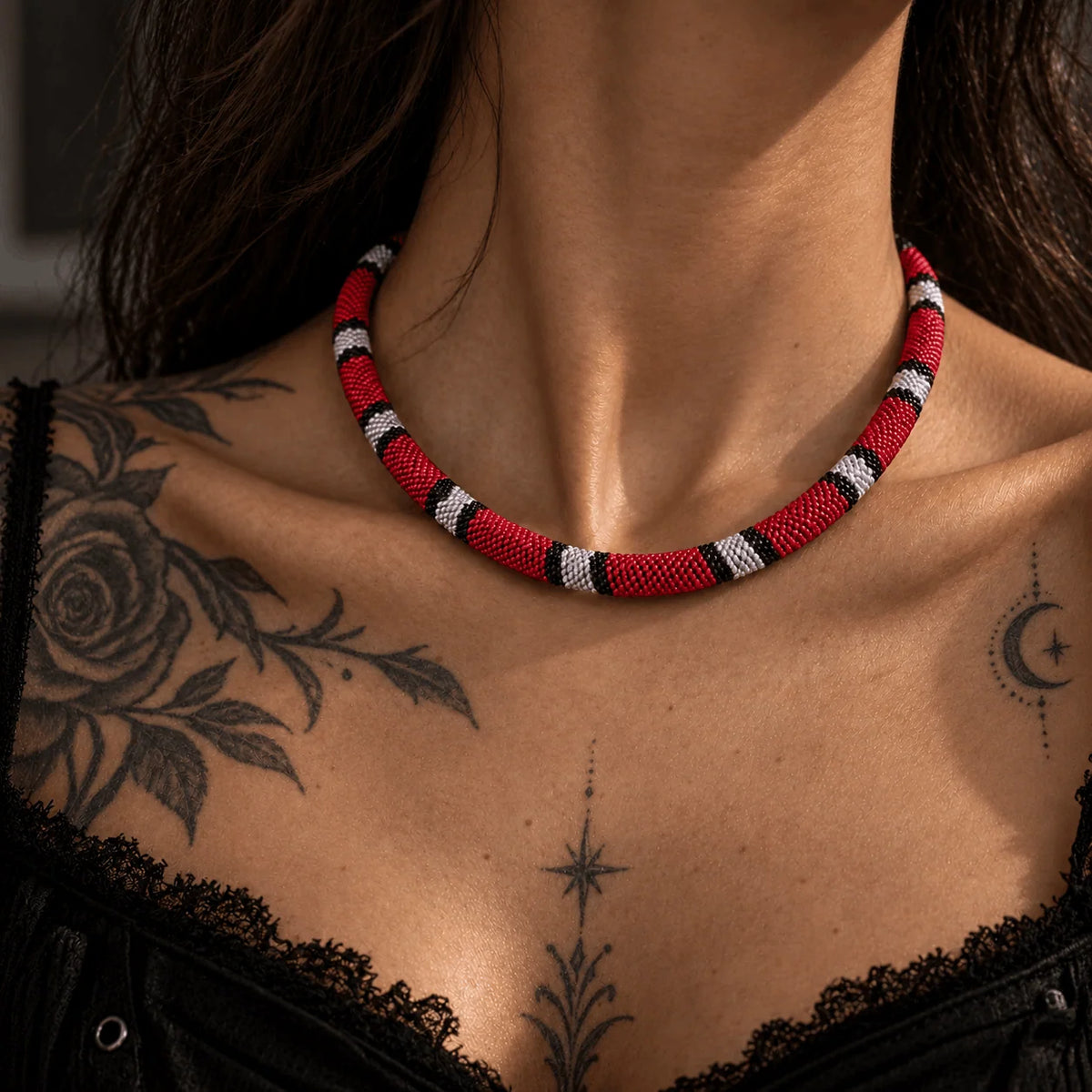 Serpent Statement Necklace