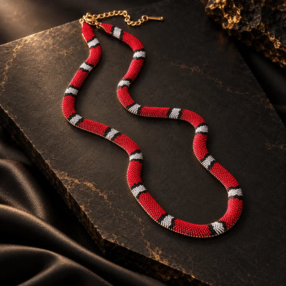 Serpent Statement Necklace