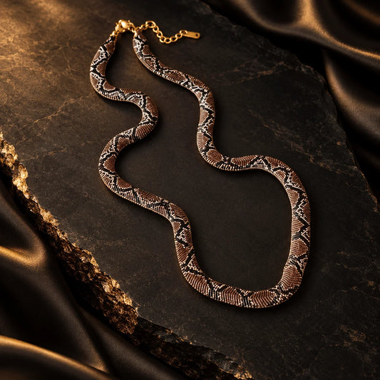 Serpent Statement Necklace