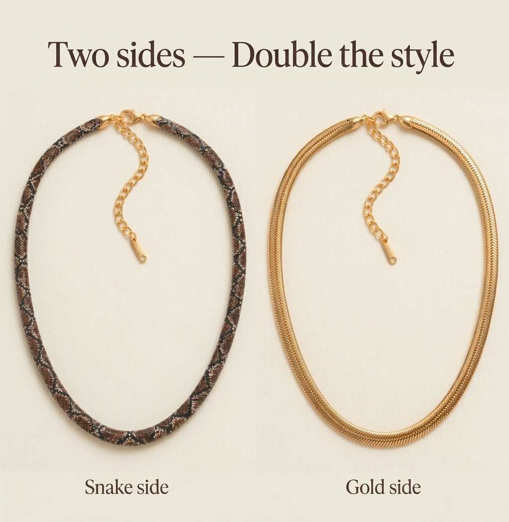 Serpent Statement Necklace