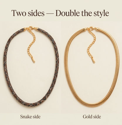 Serpent Statement Necklace